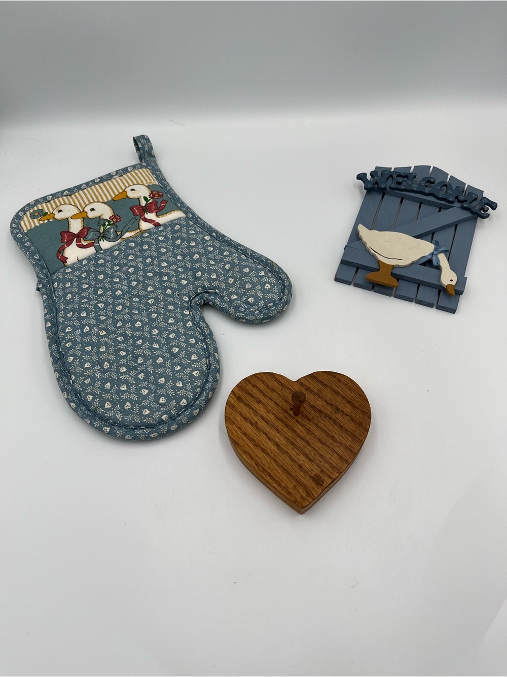 Cottagecore Goose Mini Lot Potholder and Decor
